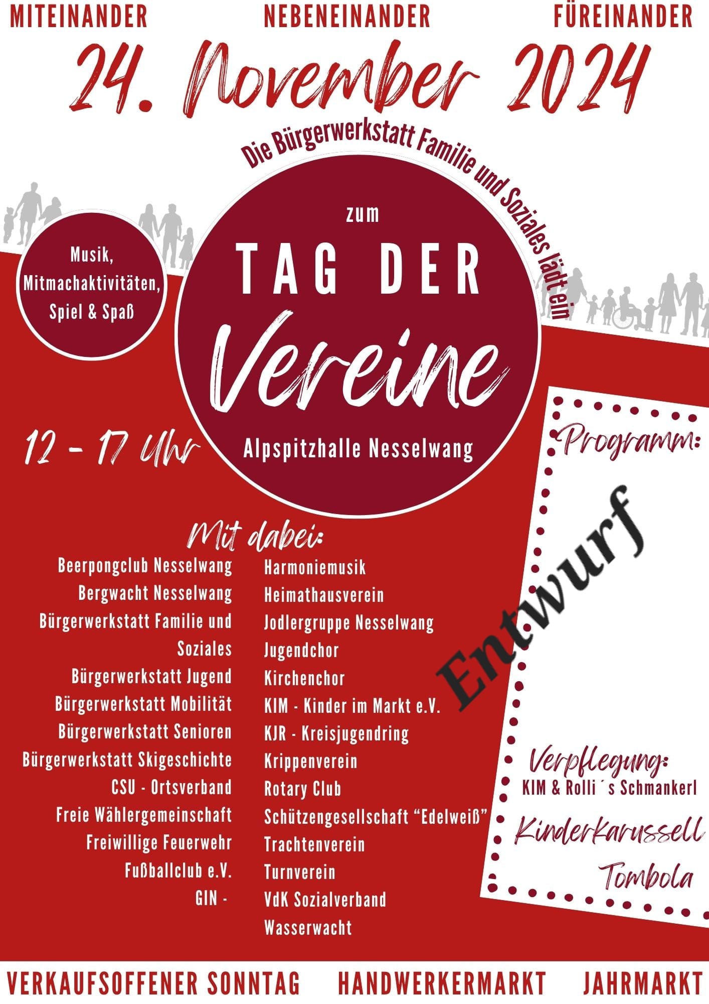 Einladung Vereine, die mitmachen