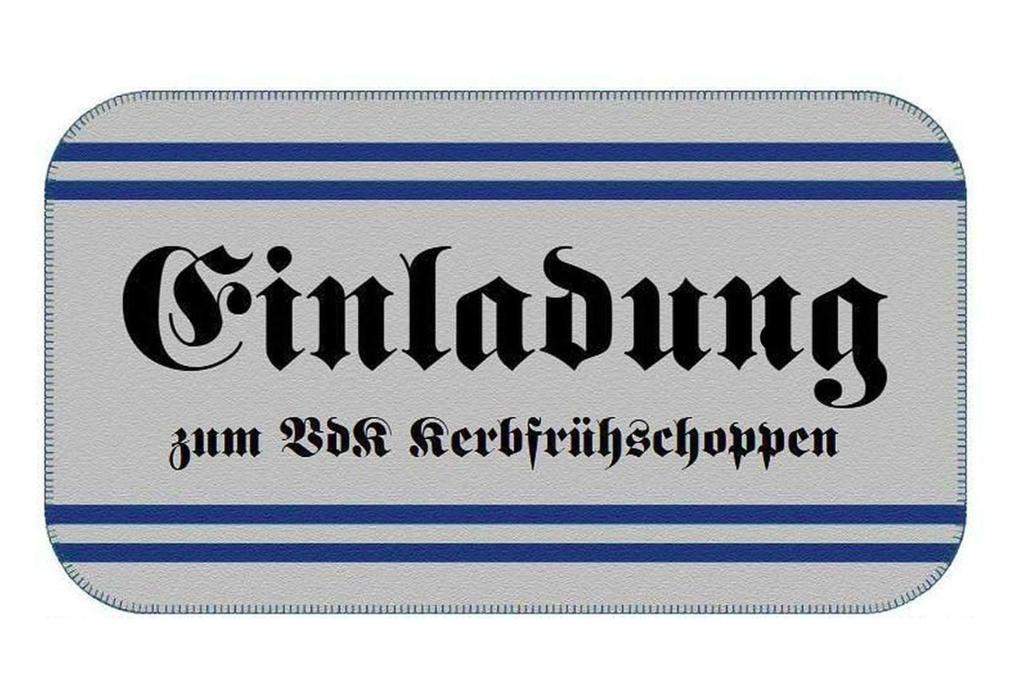 Herzliche Einladung zum VdK-Kerb-Frühschoppen 2025 Herzliche Einladung zum VdK-Kerb-Frühschoppen 2025