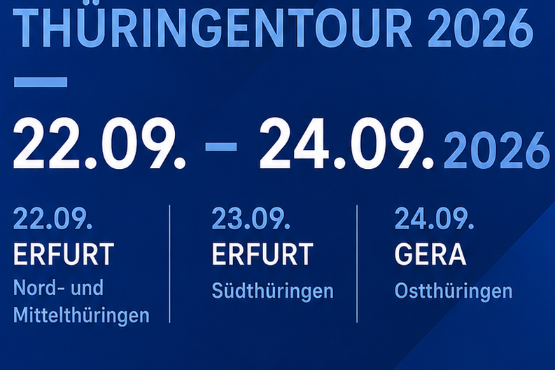 Plakat Th&uuml;ringentour