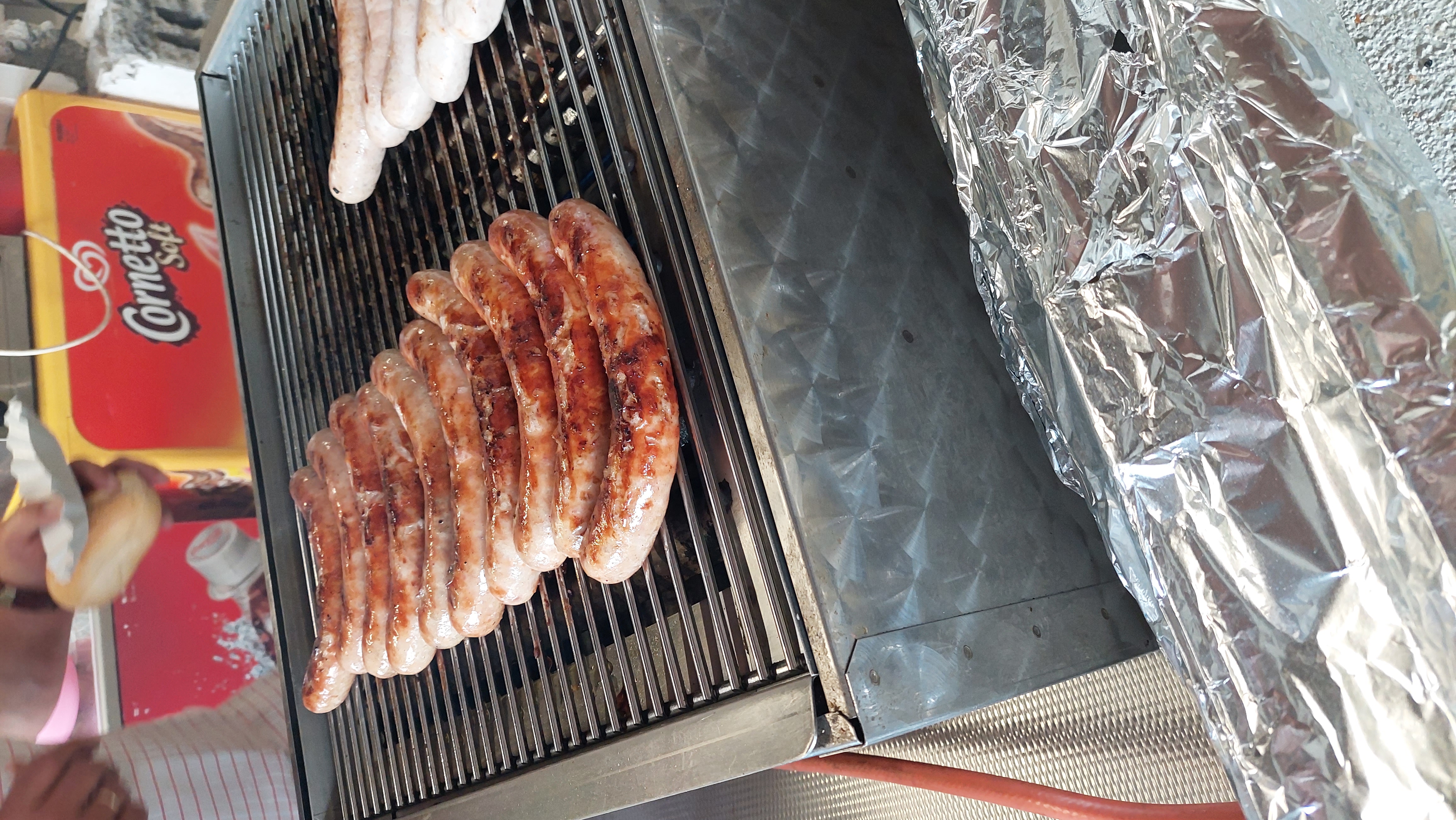 Gegrillte Bratwurst