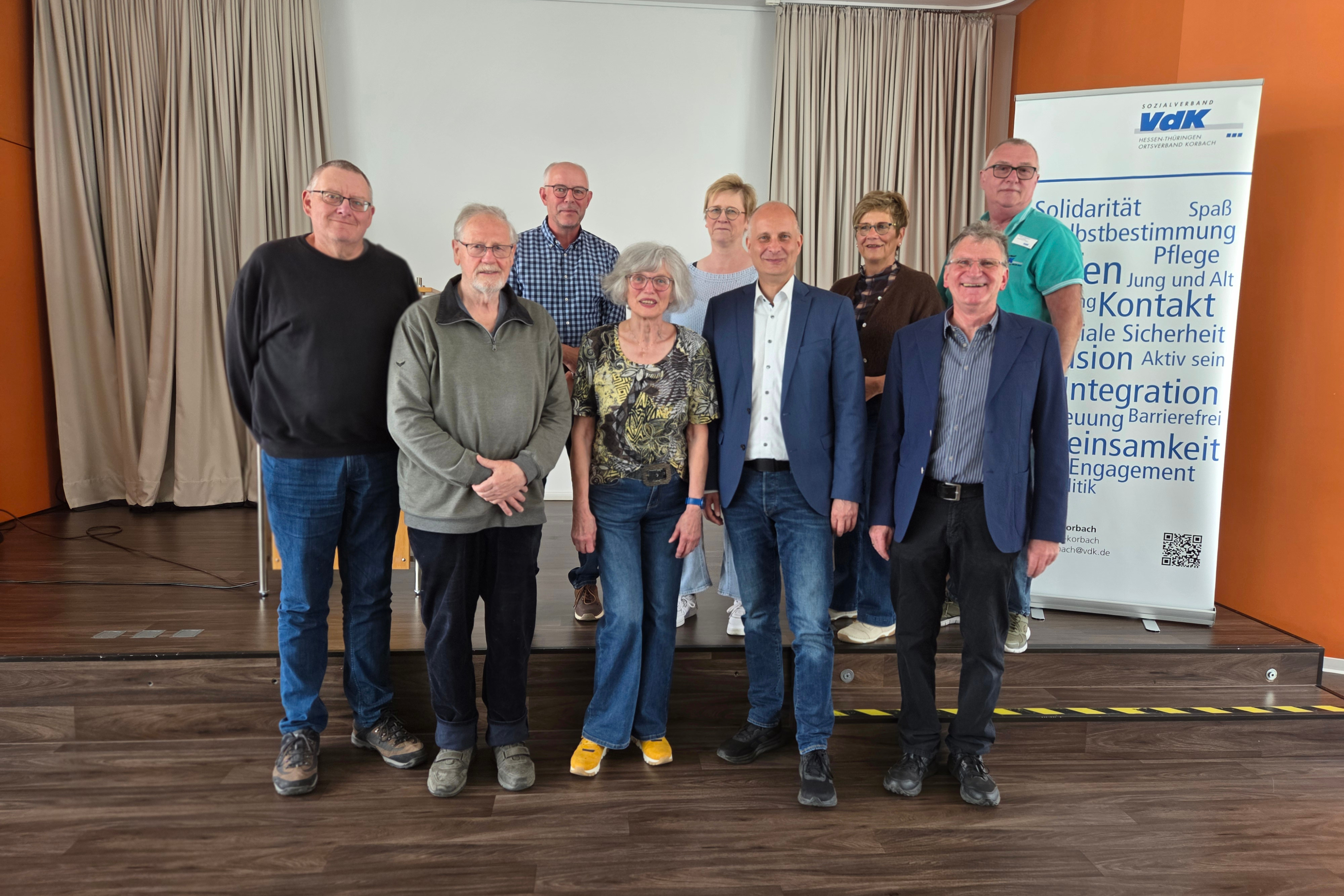 Teamvorstand Korbach Teamvorstand Korbach mit Gästen