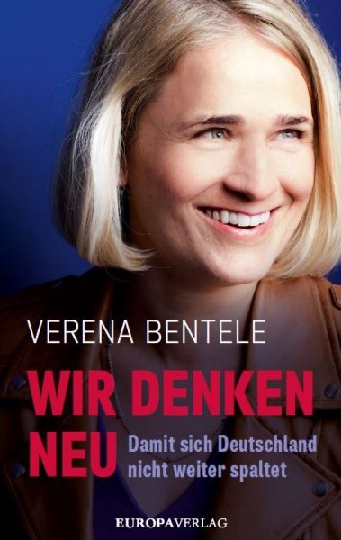 Buchcover Verena Bentele - Wir denken neu