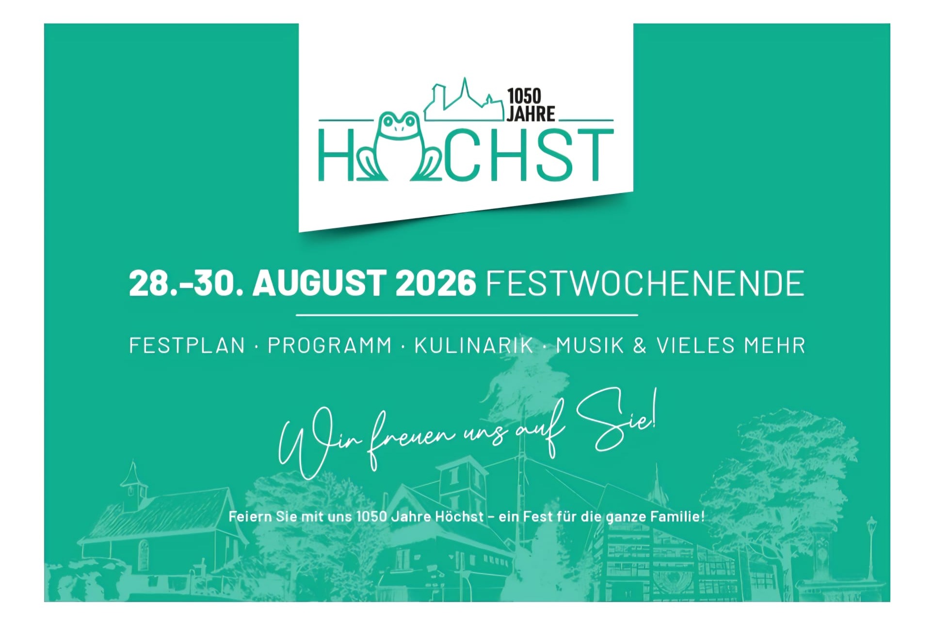 1050 Jahre H&ouml;chst Festwochenende