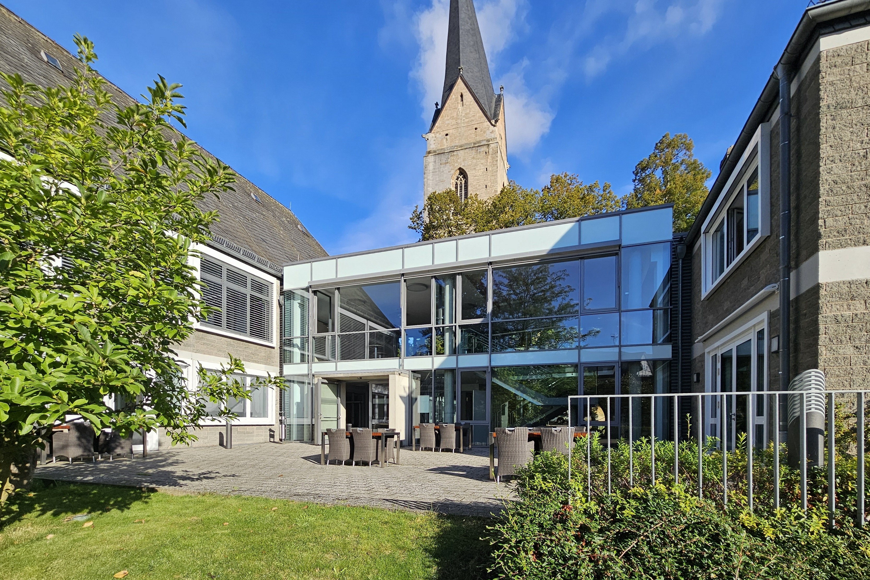 Bürgerhaus Korbach - Terrasse Bürgerhaus Korbach