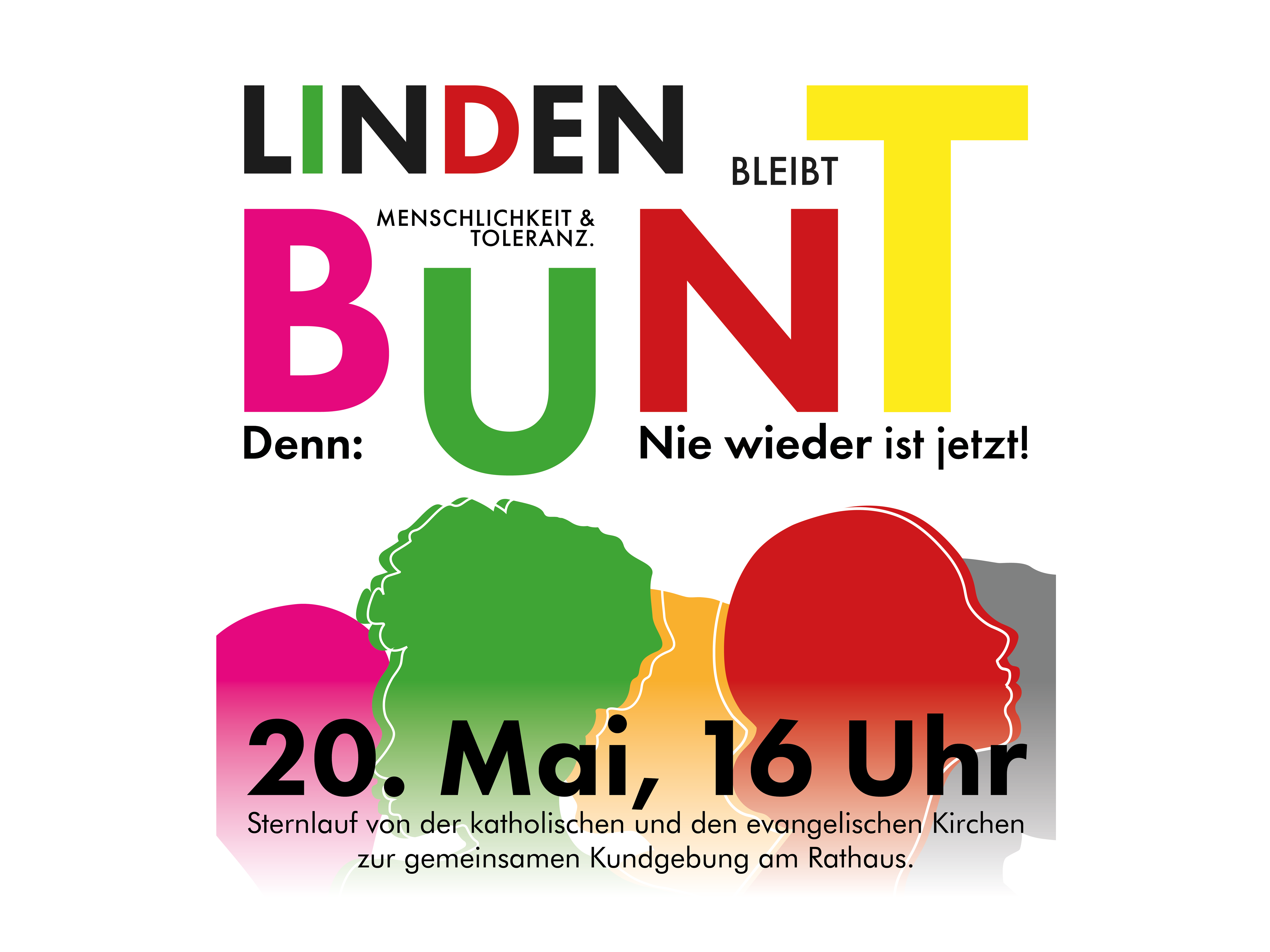 Logo der Aktion Linden bleibt bunt