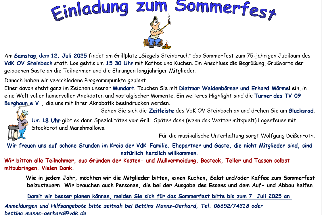 Einladung