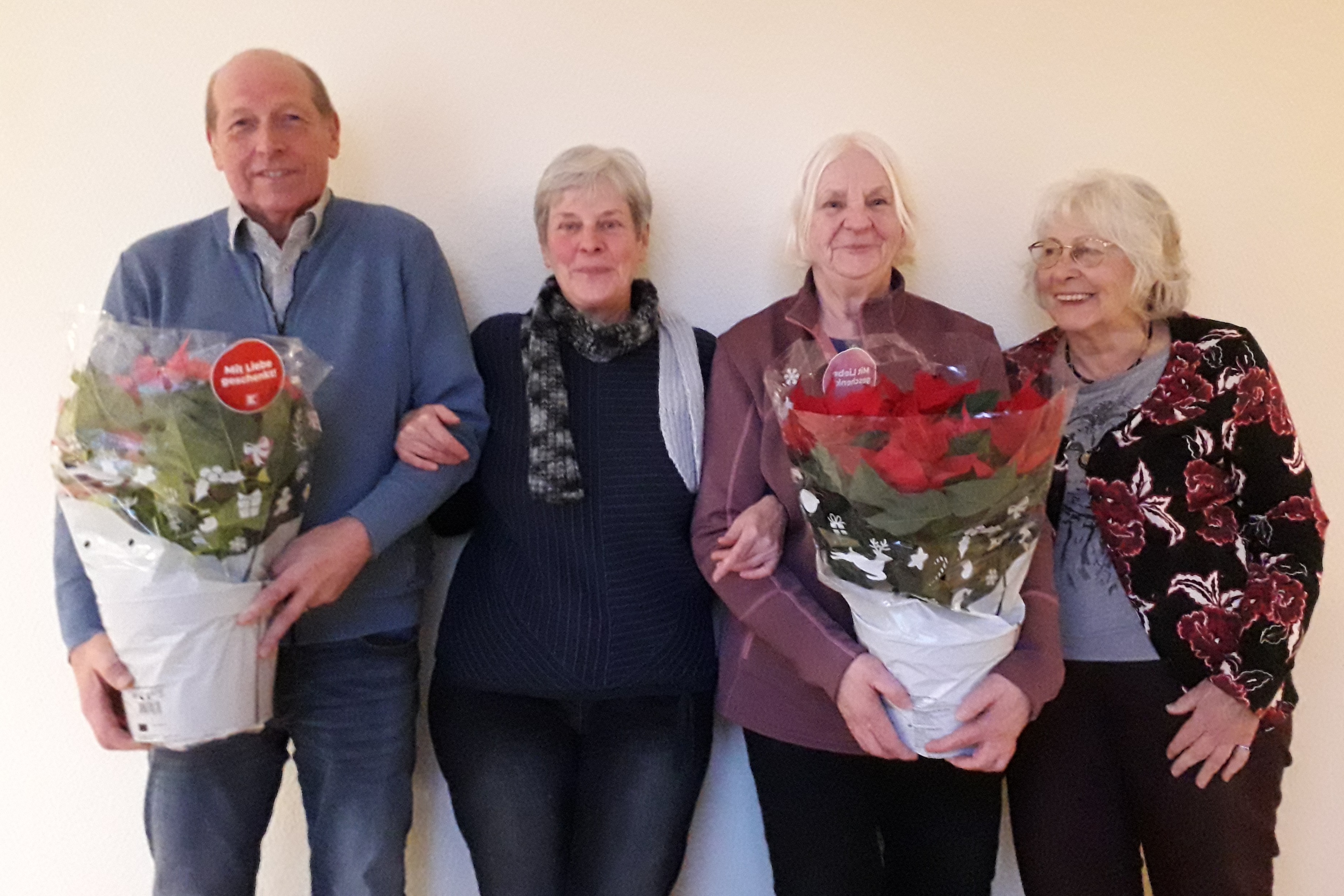 Der Kreisgesch&auml;ftsf&uuml;hrer und die drei Revisoren im Grppenbild.