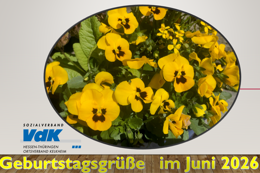 Geburtstagsgru&szlig; im Juni