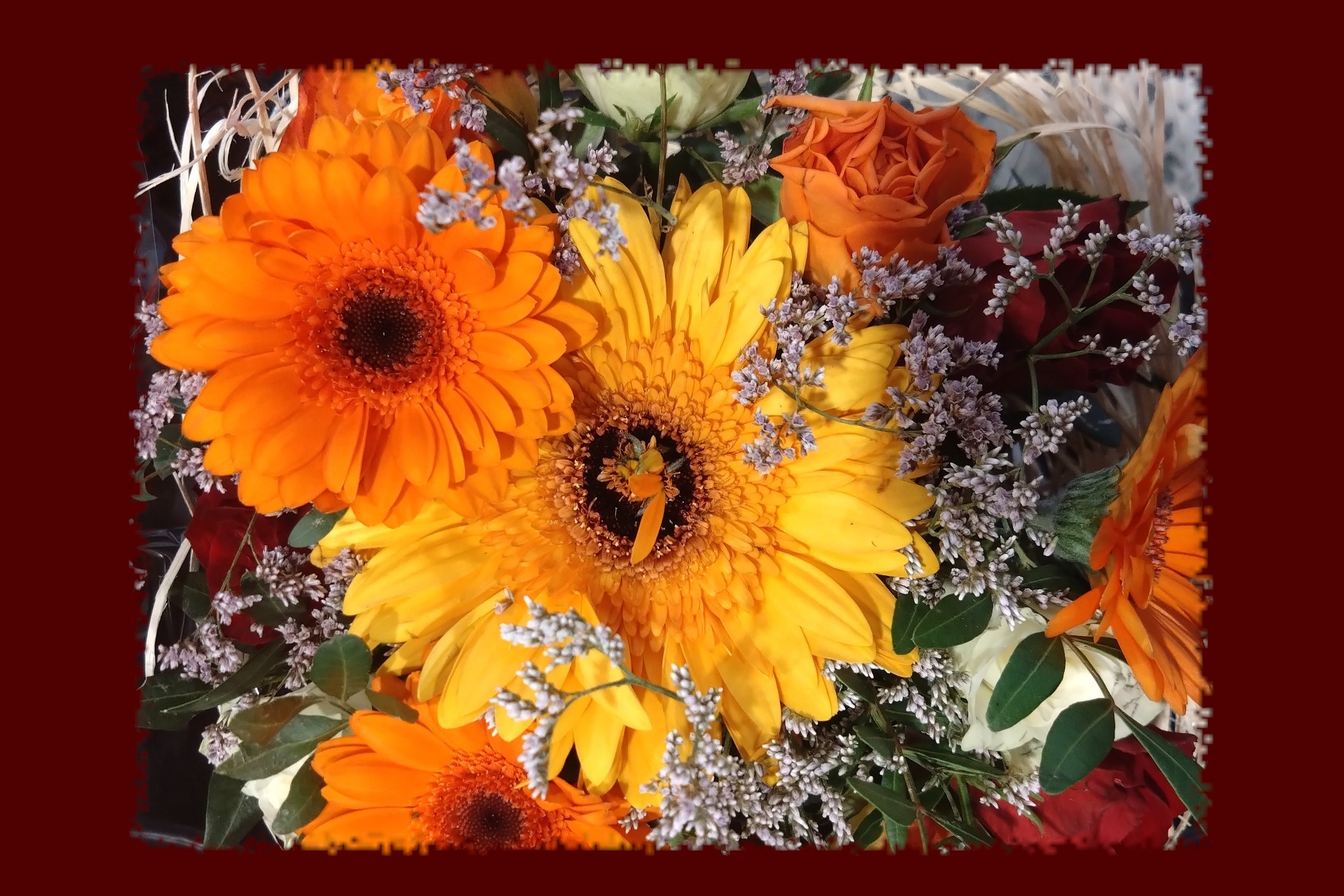ein Blumenstrauss zum Geburtstag