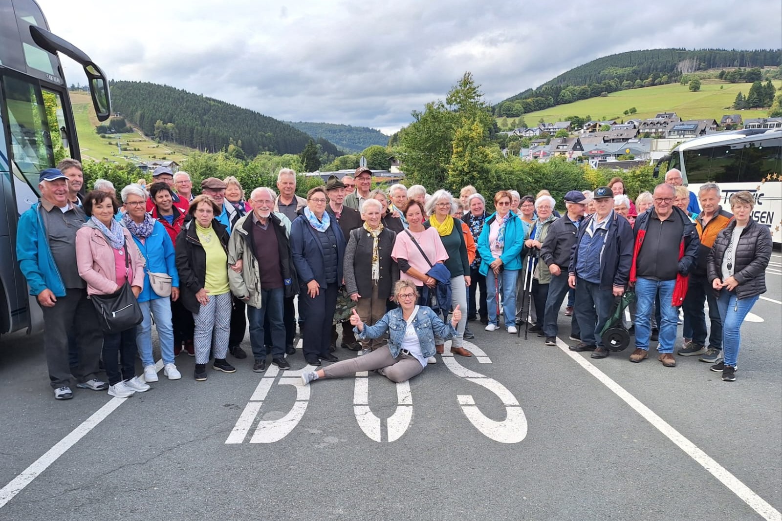 Alphornmesse Willingen 1 Fahrt zur Alphornmesse in Willingen