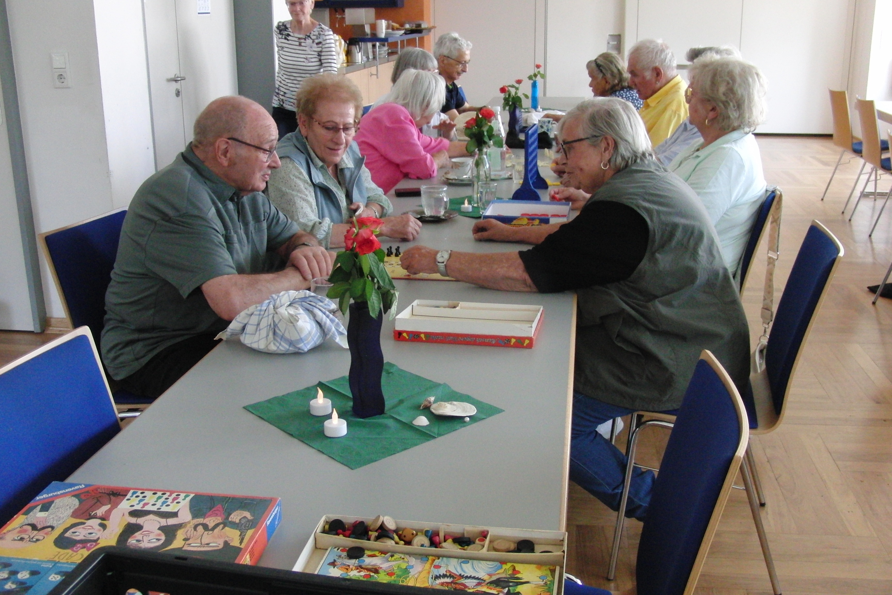Konzentriert beim Spiel