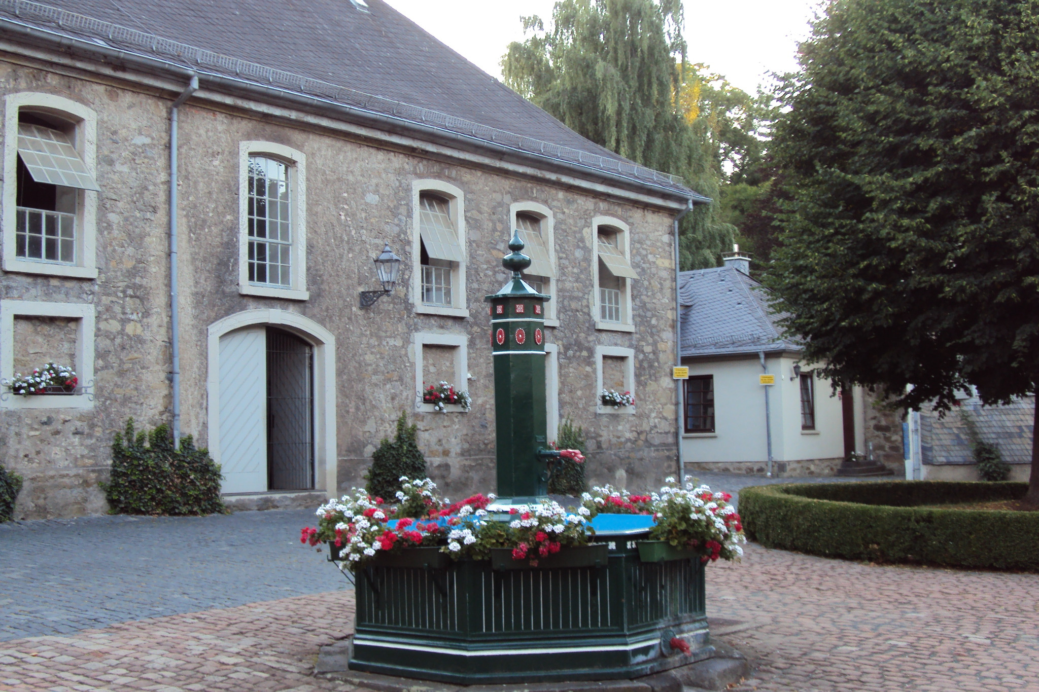 Innenhof Gest&uuml;t in Dillenburg