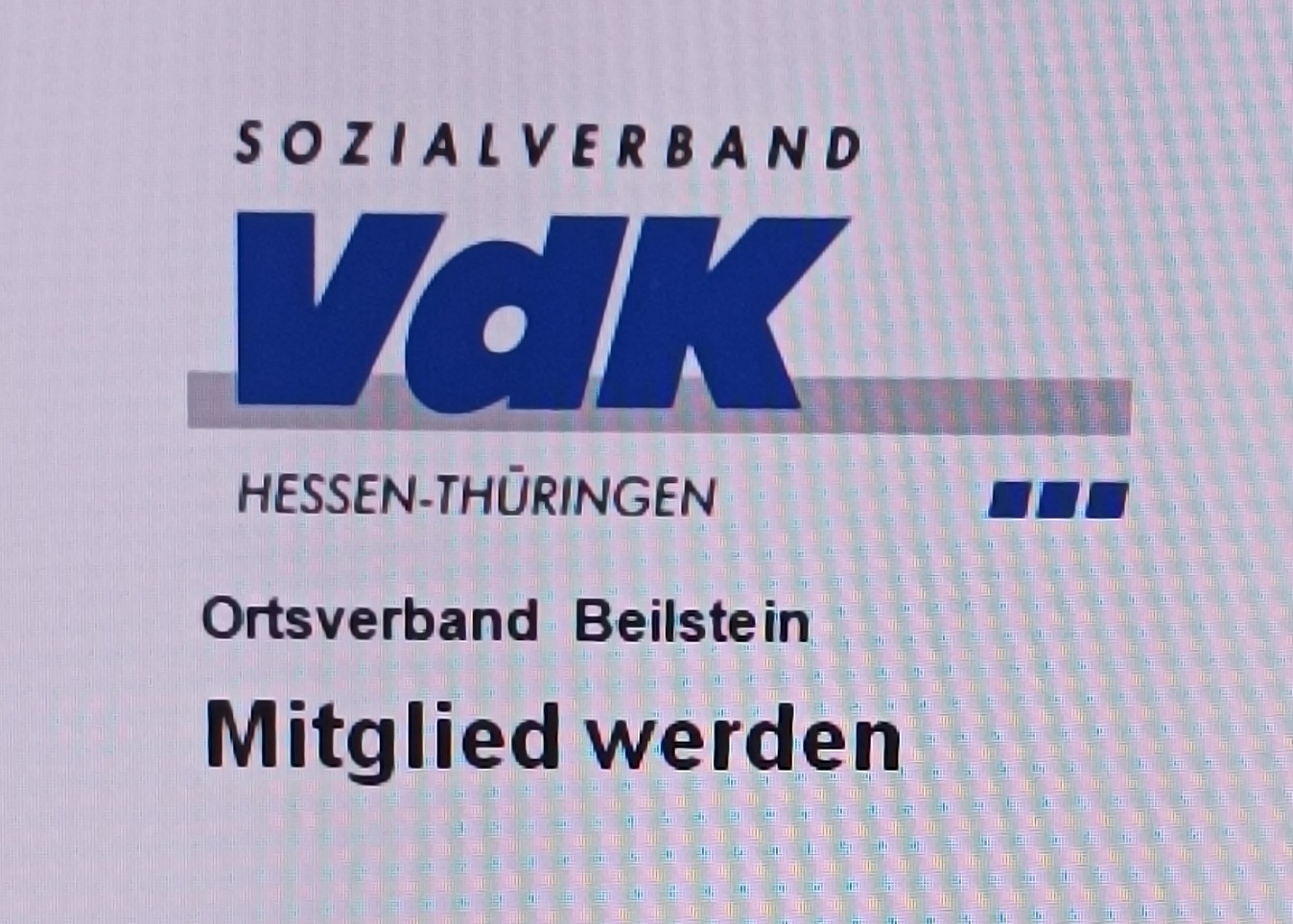 Mitgliedsantrag ausfüllen und Mitglied werden im VdK