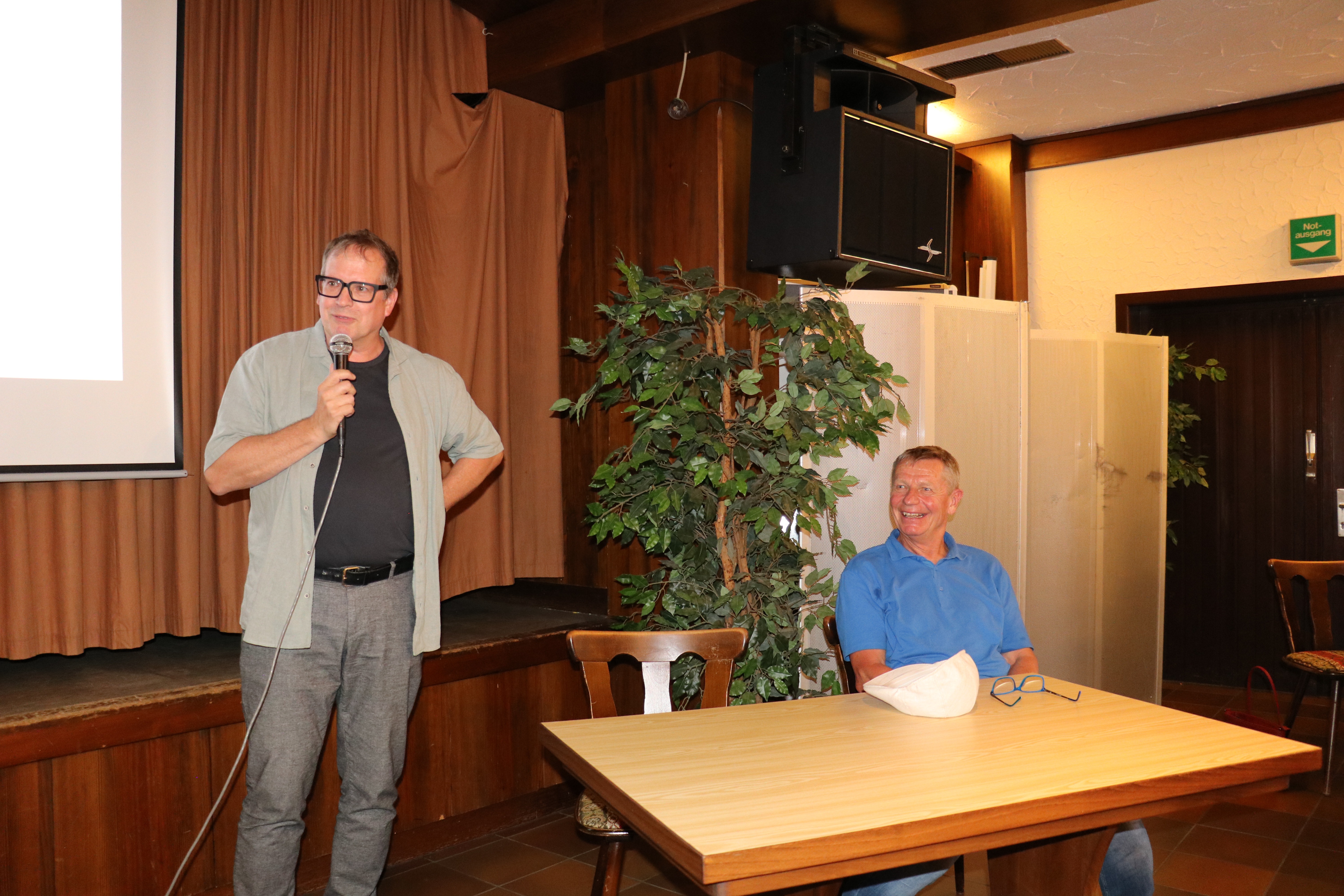 Vortrag mit Dr. Klaus Edel und Dr. Tobias Plüger.