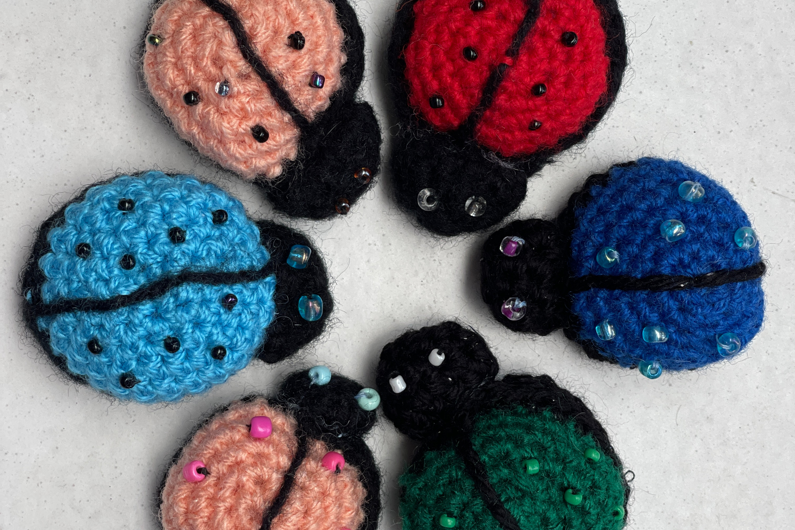 geh&auml;kelte Gl&uuml;cksk&auml;fer