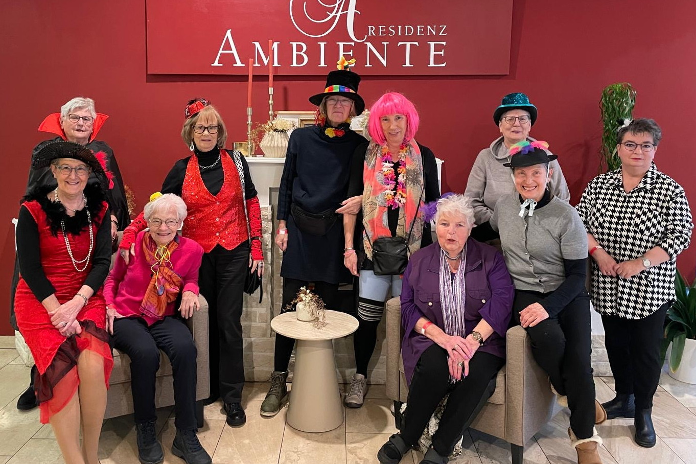 VdK Frauen zum Fasching im Residenz Ambiente