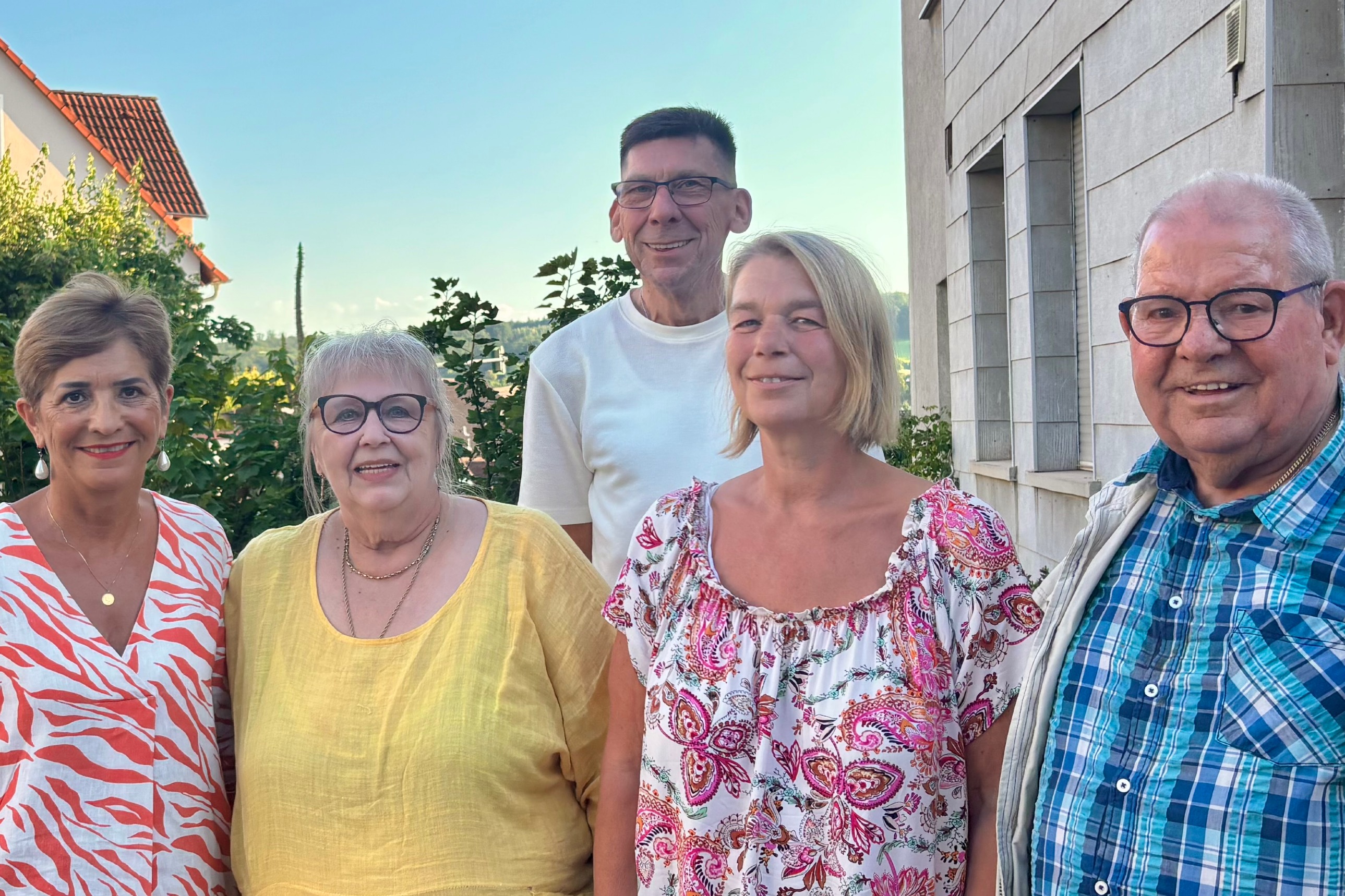 Gruppenfoto neuer Vorstandsmitglieder und Herbert Everts Gruppenfoto neuer Vorstandsmitglieder und Herbert Everts