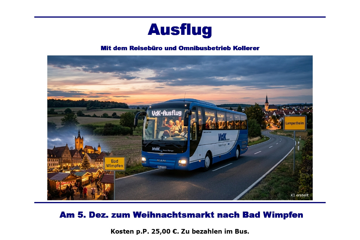 Bild f&uuml;r den Ausflug