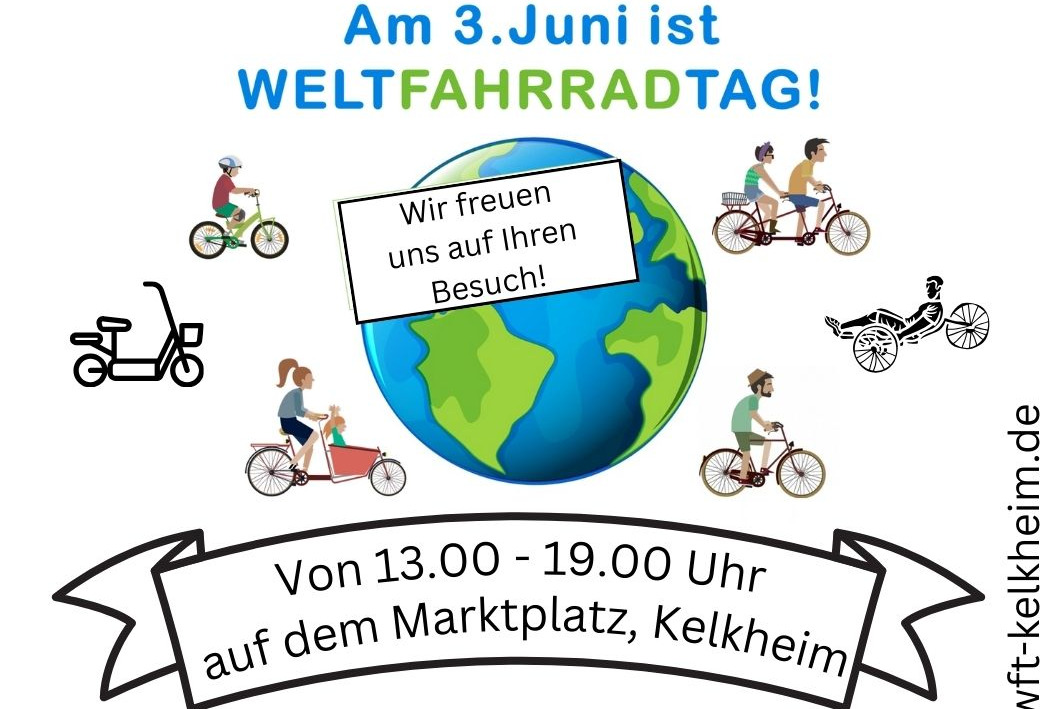 Einladung zum Weltfahrradtag Einladung zum Weltfahrradtag