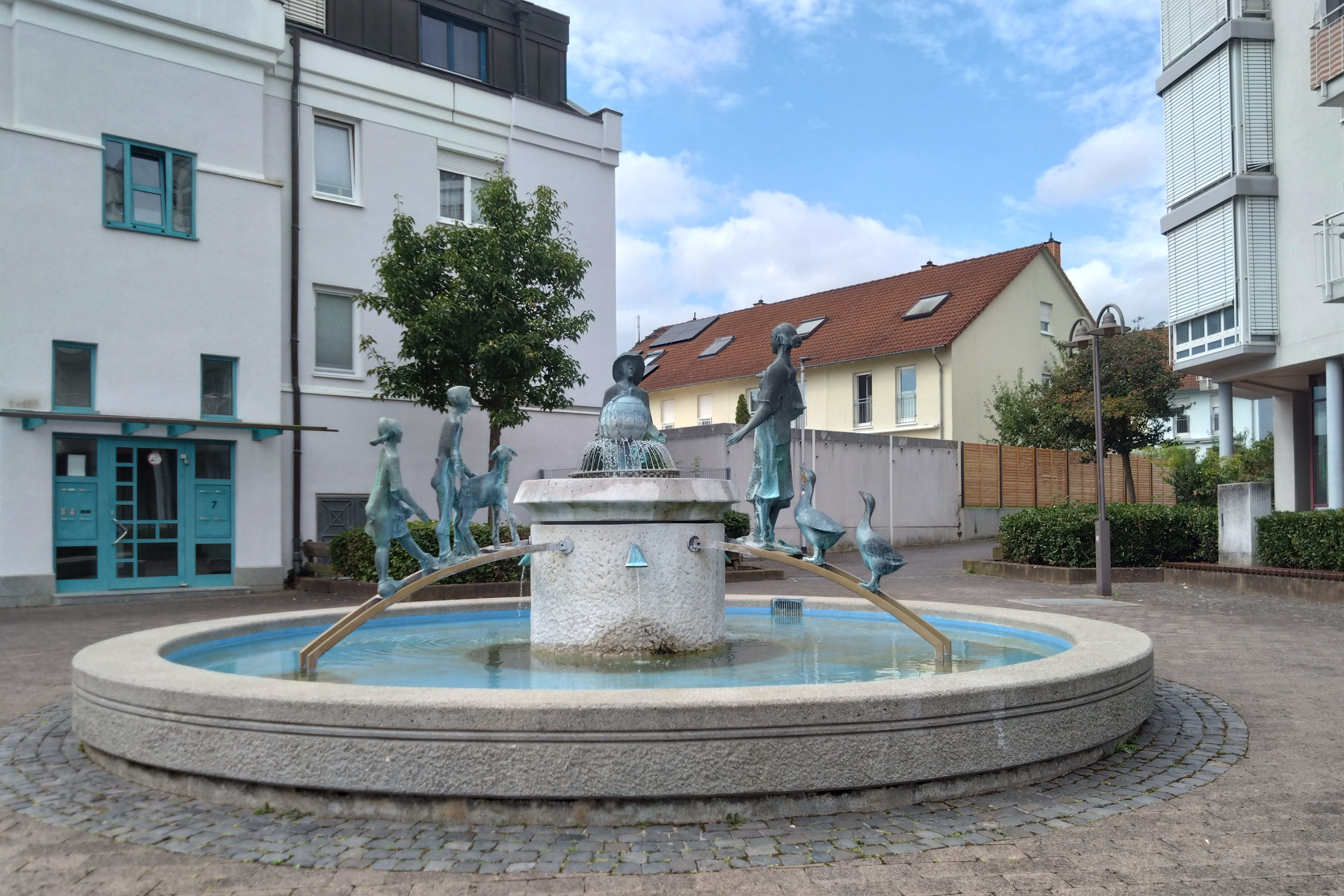 Brunnen auf dem Marktplatz "Im Kohlru&szlig;"