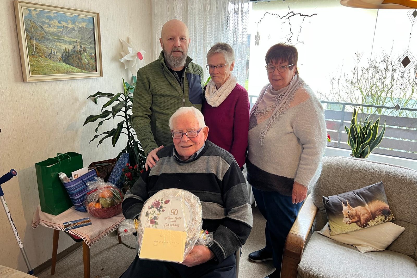 90.Geburtstag von Herbert Schweinebraten